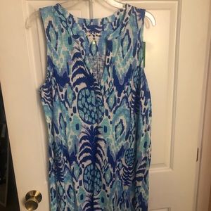 NWT Lilly Pulitzer Dev Dress in Tropi Call me SZ L
